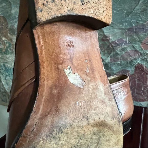 Gucci 1970’s Block Heel Ankle Boots with Buckle Strap - Picture 12 of 13